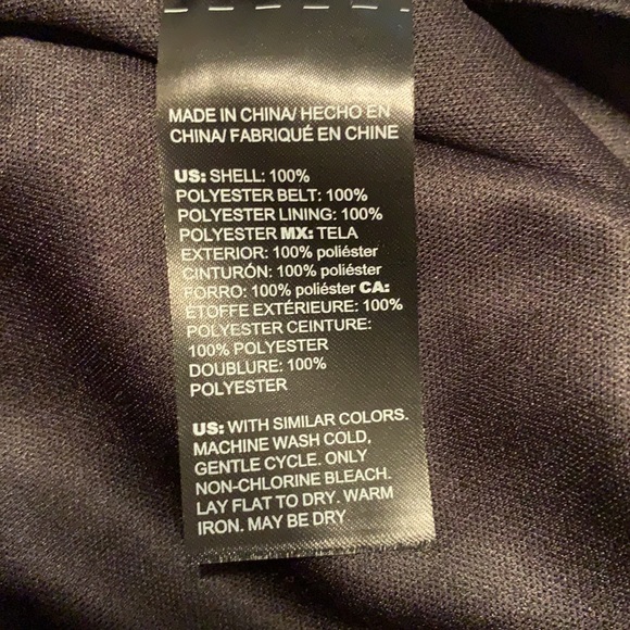 WHBM Mixed Print Belted Dress - Picture 7 of 7